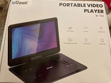 ieGeek IK-703 17.5" Portable Video Player w/ Rotatable Screen New