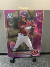 2022 Bowman - Chrome Prospects Fuchsia Refractor #BCP-21 Jose Pastrano /199 (RC)