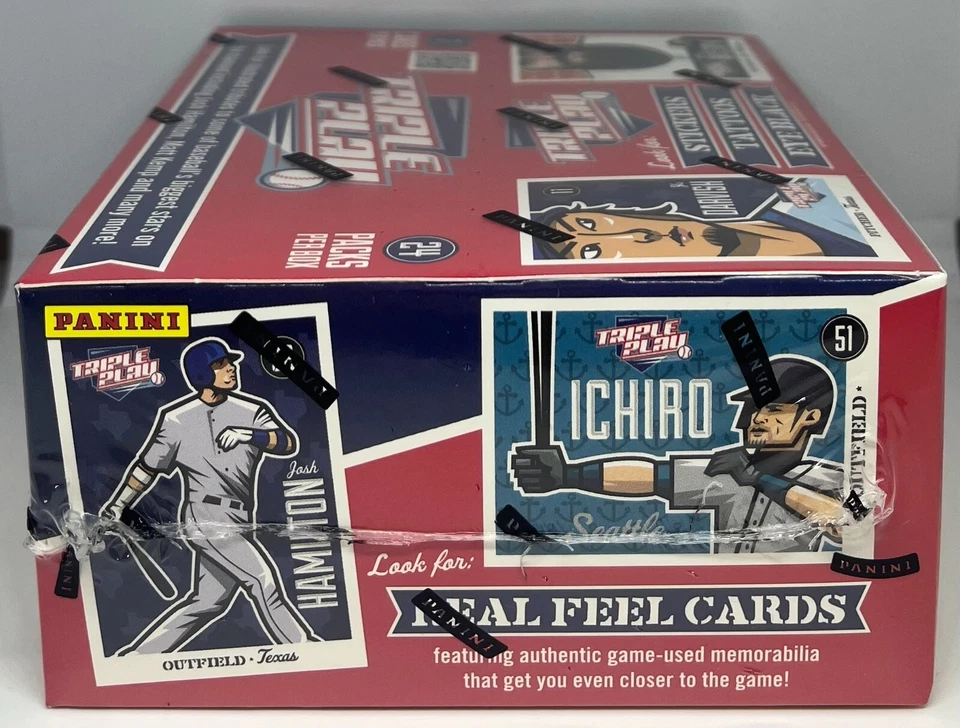 2012 Panini Triple Play Baseball Box Factory Sealed 24 Packs Per Box - Image 4 of 4