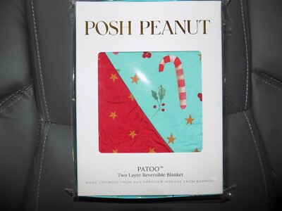 Posh Peanut Peppermint & Red Stars Patoo