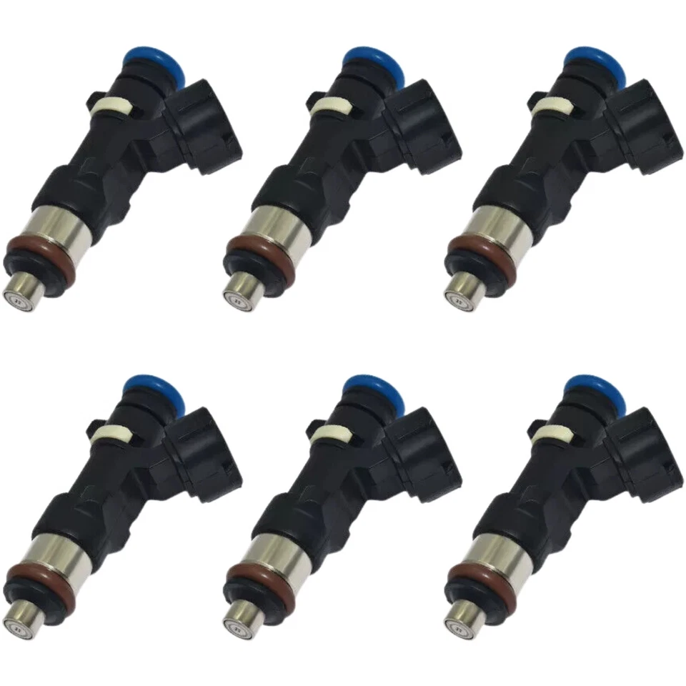 6 piezas inyectores de combustible para Nissan Máxima Quest Altima Murano 3,5 L 0280158005 Foto 3 de 4