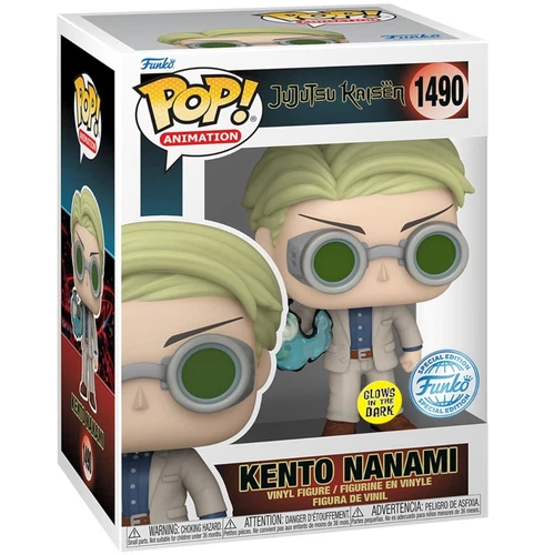 Jujutsu Kaisen - Kento Nanami (Glow Special Edition) #1490 - Funko Pop! Vinyl