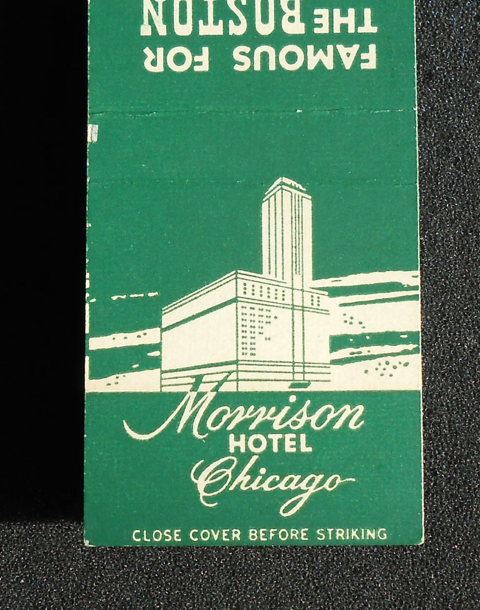 1950s Morrison Hotel Famous for The Boston Oyster House Chicago IL Cook