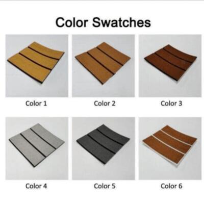 Selbstklebendes 600x2400x6mm Teakdeck EVA Foam Marine Flooring Faux Boat