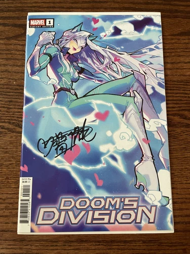 Doom’s Division #1 Rose Besch Variant Signed COA Marvel Comics