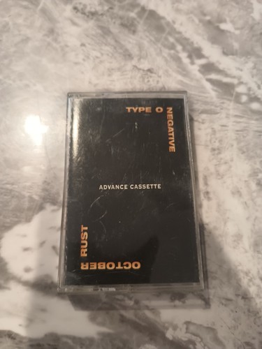 Type O Negative October Rust Advance Cassette