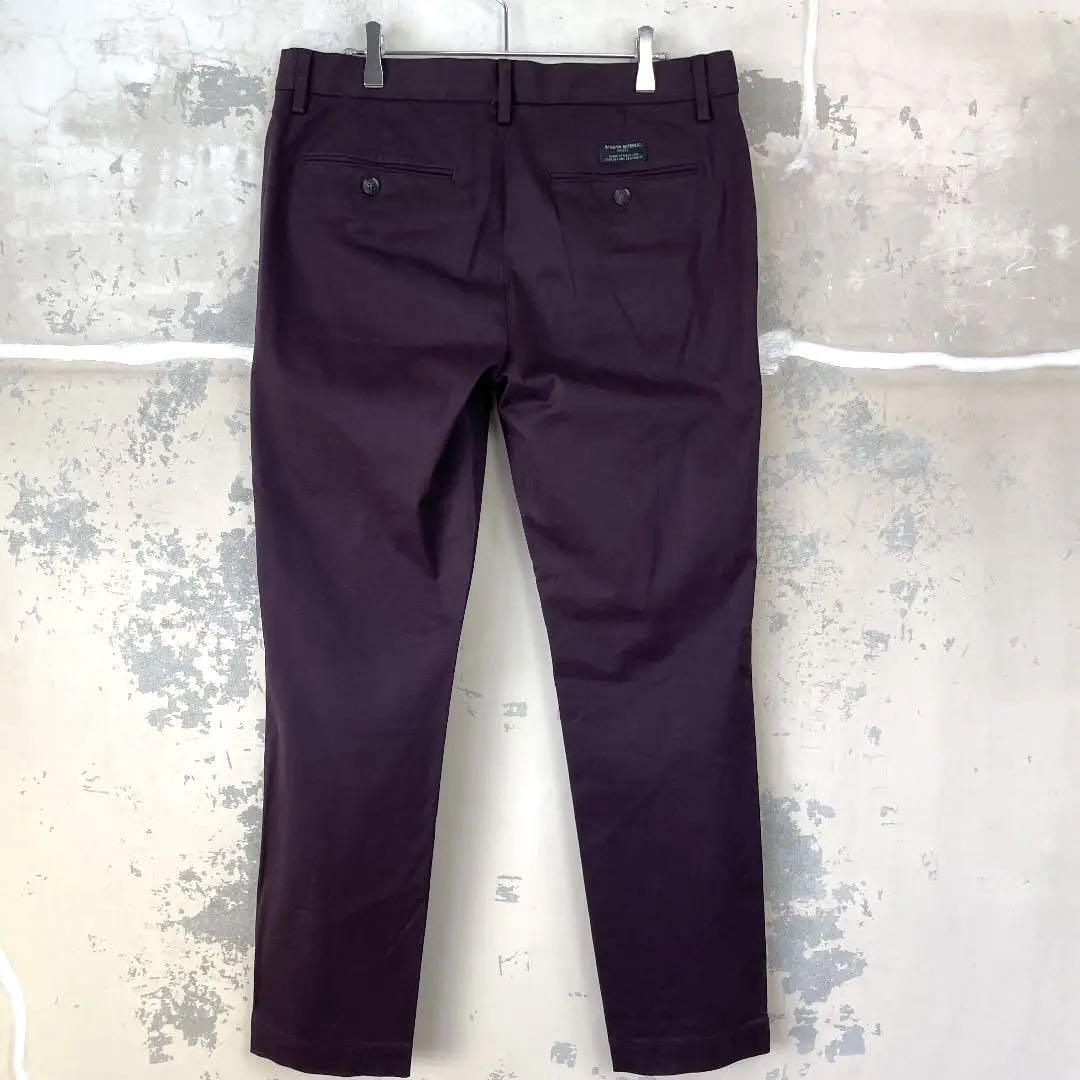 【BANANA REPUBLIC】GREY PURPLE SLACKS 2446 BANANA REPUBLIC Slacks Purple Pants 32 ~30 | eBay