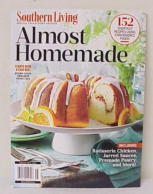 NEW SOUTHERN LIVING ALMOST HOMEMADE SPECIAL COLLECTOR'S EDITION MAGAZINE ISSUE - Imagem 3 de 4
