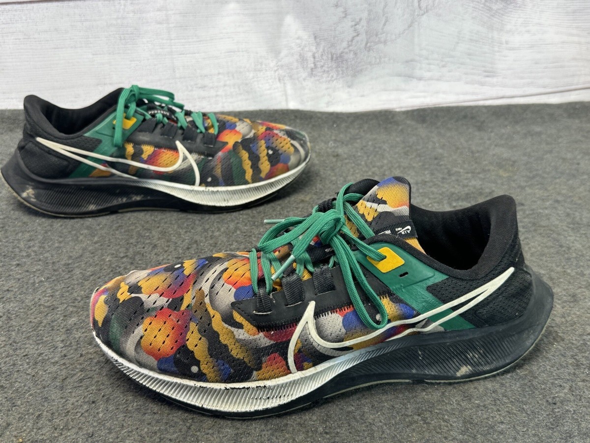NIKE AIR ZOOM PEGASUS 38 JM JORDAN MOSS PHANTOM CAMO RUNNING