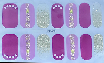 Color Gel Nail Polish Strips . ZX-3460. Read Description Below | eBay