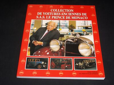 COLLECTION DE VOITURES ANCIENNES DE S.A.S. LE PRINCE DE MONACO 191 PHOTOS -L6234