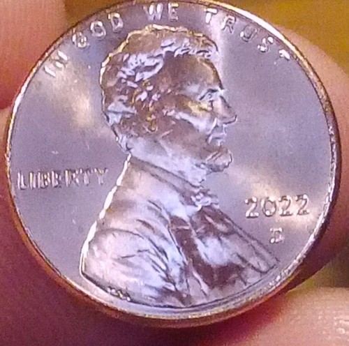 2022-D DDO/DDR Lincoln Penny mit Fehler - Bild 3 von 11