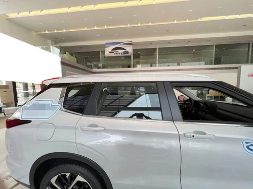 4PCS Silver Roof Rack Cross Bar fits for Mitsubishi Outlander 2022-2024 Carriers - Picture 5 of 14