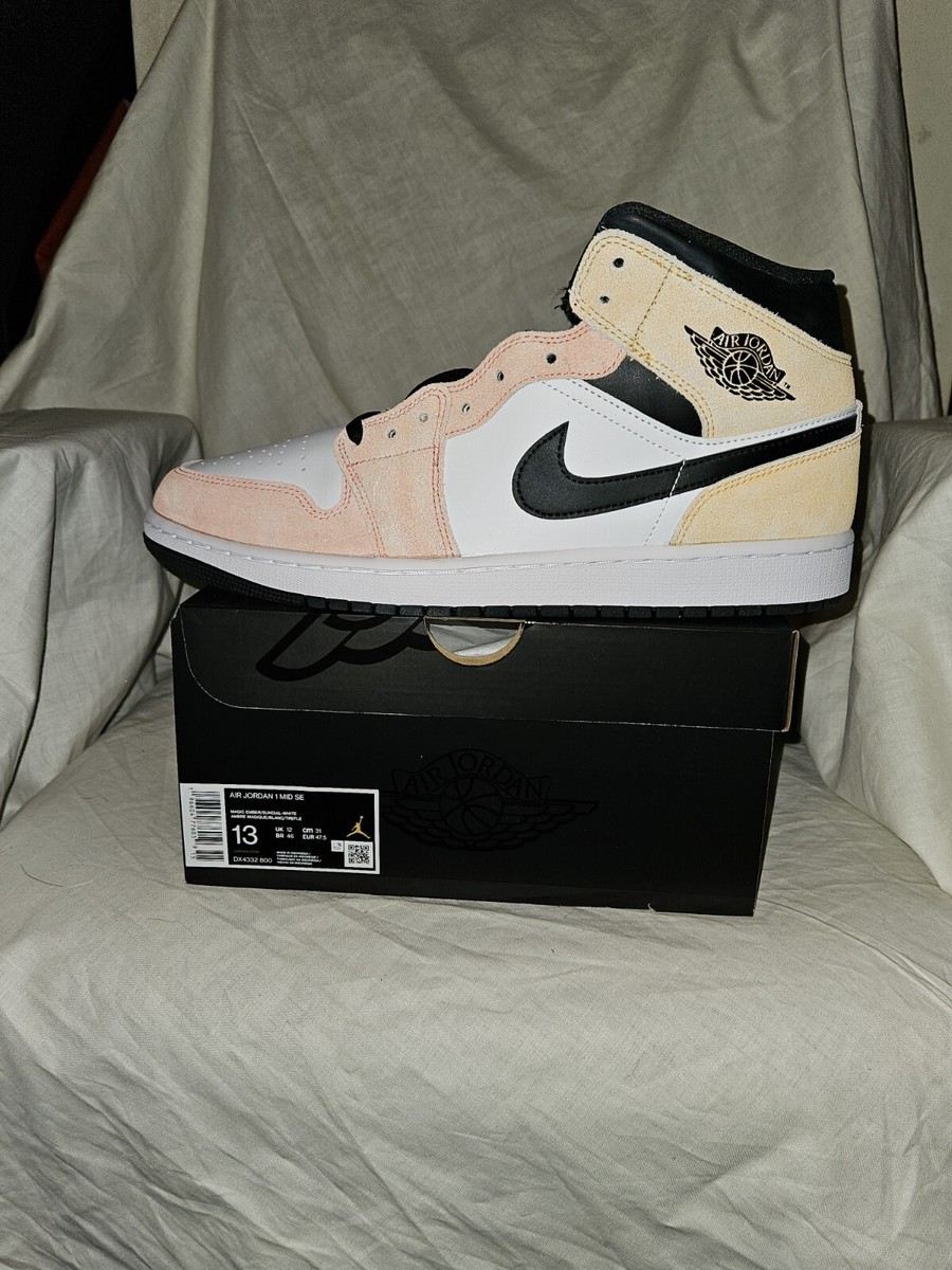 Air Jordan 1 Mid SE Magic Ember Sundial-White DX4332-800  display picture 1