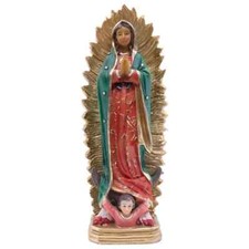 Our Lady of Guadalupe 8" Statue Figure NEW Boxed Made in the USA Catholic Faith