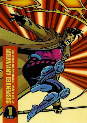TCS 195  Marvel Universe Suspended Animation  1994 Complete Set 1 -10