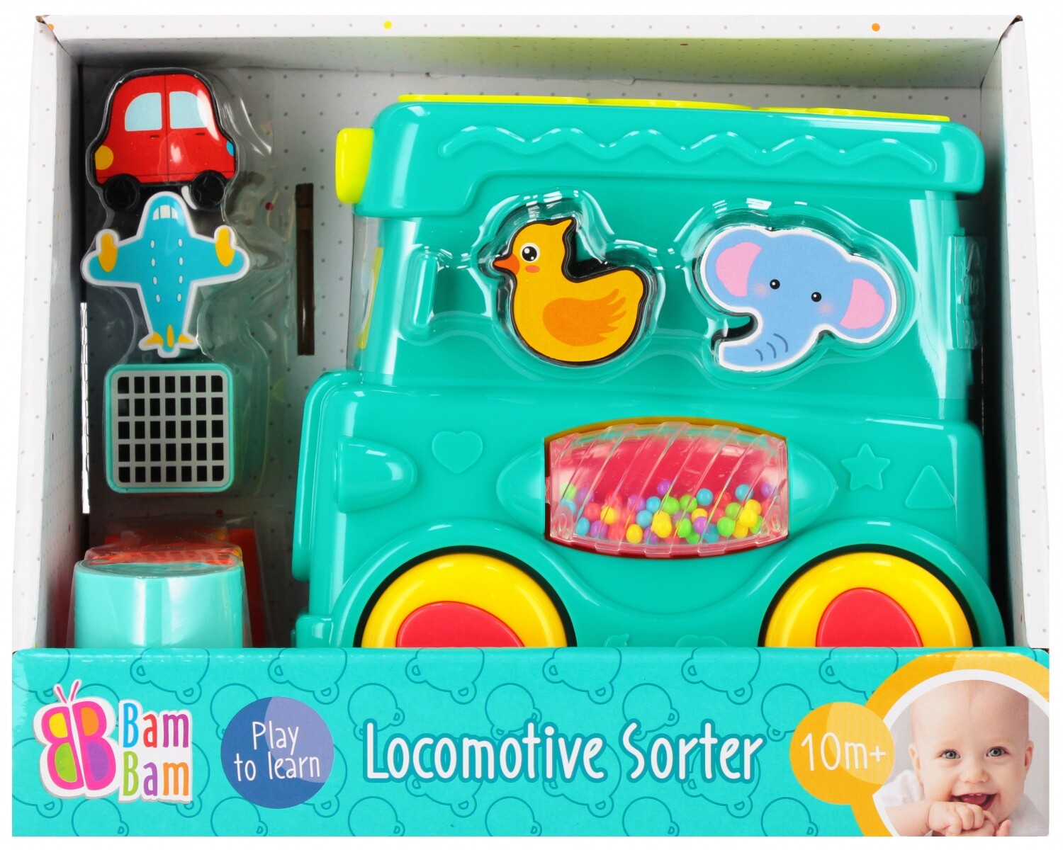 5905523634778 Сортировщик Lokomotywa BAM BAM 541915 БАМ БАМ