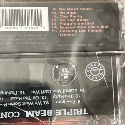 TRIPLE BEAM CONSPIRACY Cassette Tape OG 2000 Rap Hip-Hop Rare Black Market BMR - Picture 5 of 10