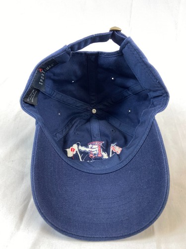 Okinawa Japan Baseballkappe Buckleback Mütze blau Reise verstellbar Freizeitkleidung - Bild 7 von 10