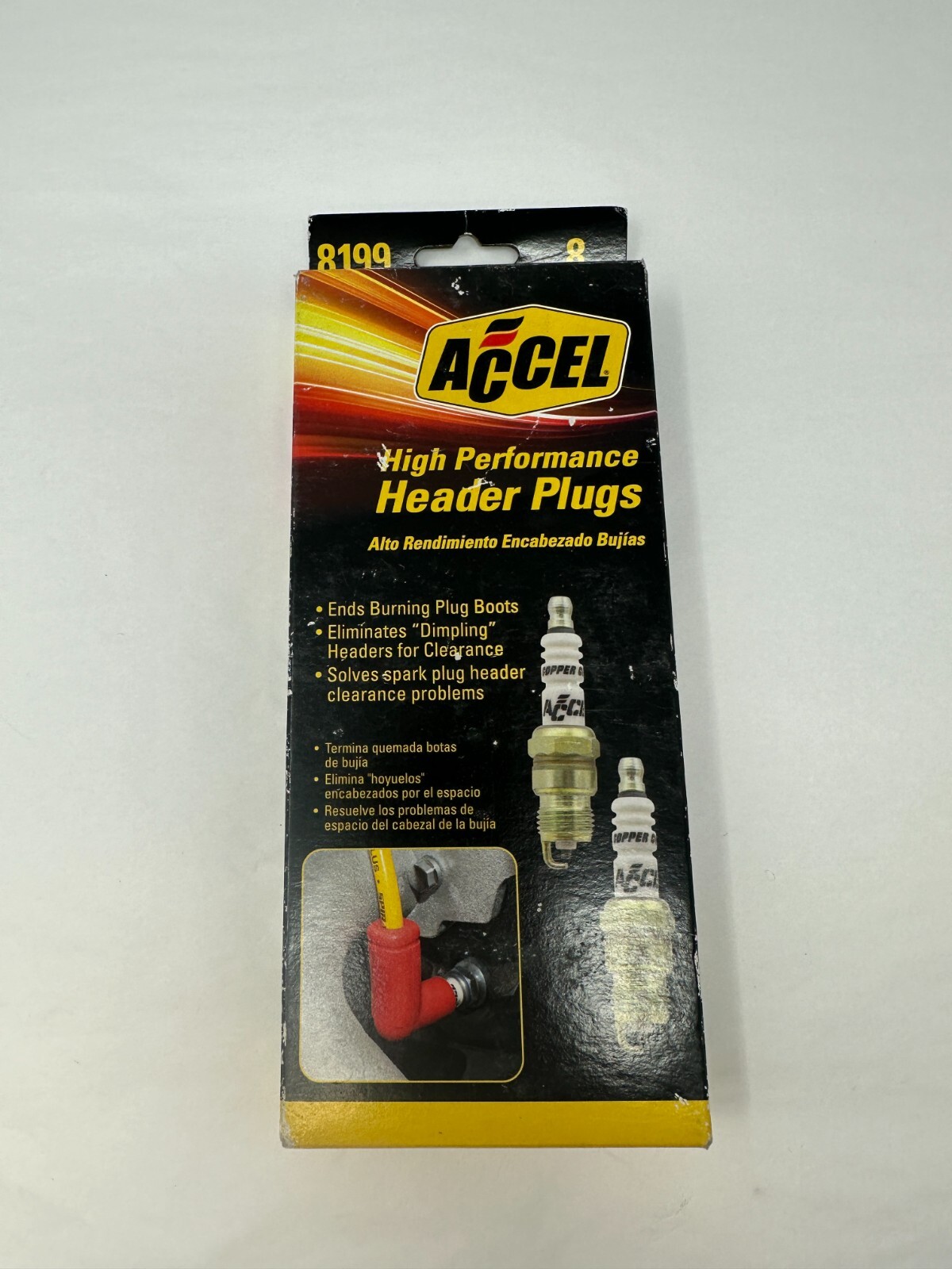 8199 Set of 8 Holley 8199 ACCEL Copper Spark Plugs FAST FREE SHIPPING! | eBay