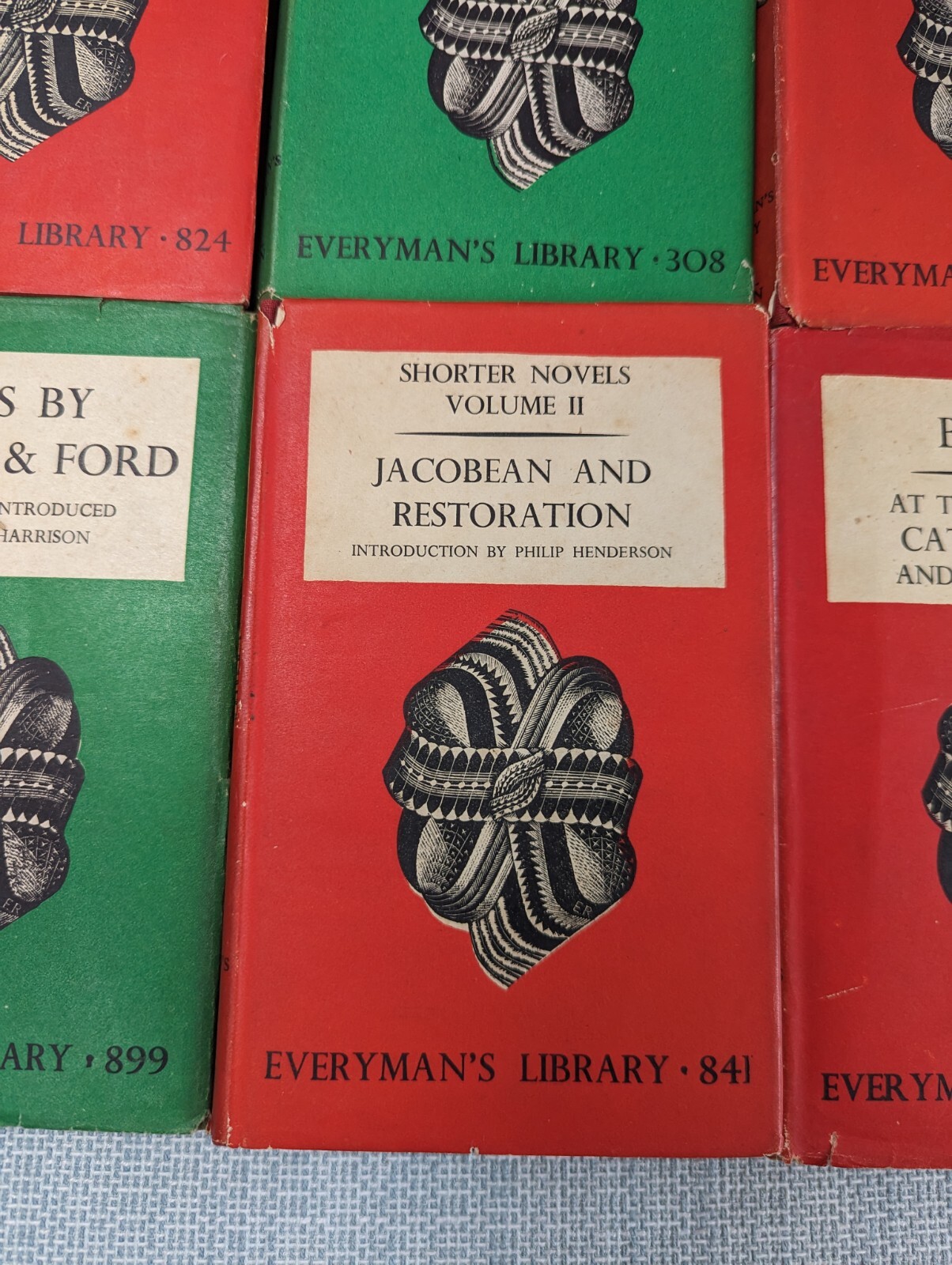 Collection Of 9 Vintage Everyman's Library Books eBay