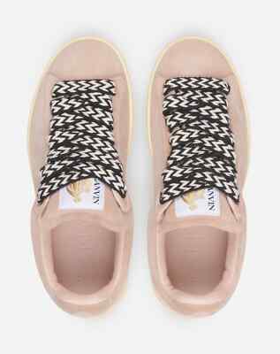 スニーカー LANVIN Chalk Suede Lite Curb Sneakers Curb Lite Suede Sneakers | Lanvin