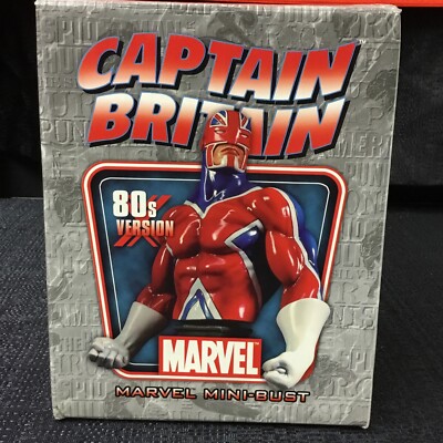 Bowen Captain Britain “80's Ver.” Mini Bust #619 or 621/1500