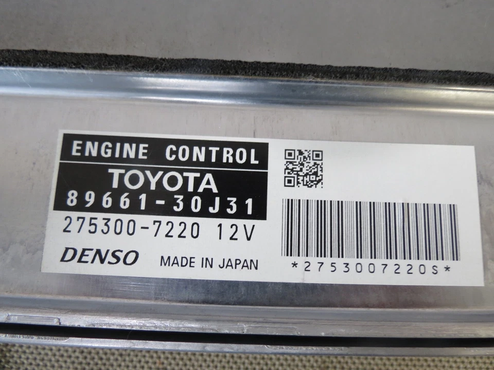 ✅ 08 2008 Lexus GS350 ECU Computadora de control del motor Denso 89661-30J31 275300-7220 Foto 2 de 4
