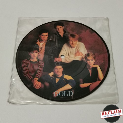 the human league - mirror man 7" picture disc vinyl record VG - Picture 2 of 3