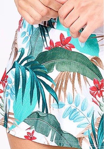 Jantzen Flirty Wrap Front Swim Dress Tropic Palm Size 14 Ret $100.00 - Picture 8 of 10