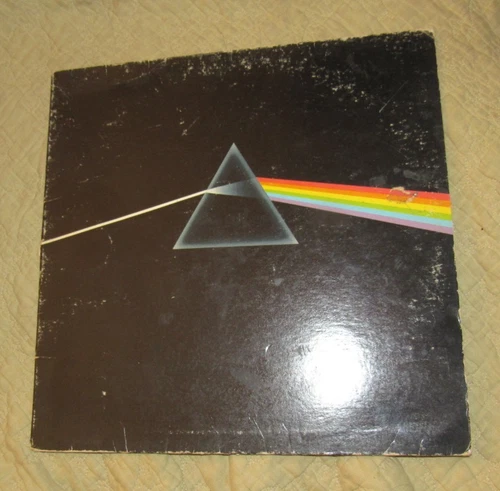 PINK FLOYD "Dark Side of the Moon" G/VG Vinyl LP Album