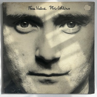 Phil Collins Face Value   Vinyl LP Album   VG / VG