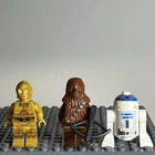 Lego Star Wars C-3PO Chewbacca R2-D2 Minifigure Lot - 2D