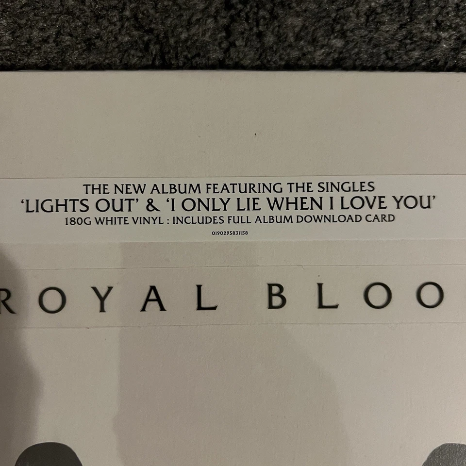 Royal Blood How Did We Get So Dark Ltd Indies Exclusive 180g WHITE Vinyl LP New - Image 2 of 4