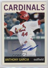 2013 Topps Heritage Minor League Edition Real One Anthony Garcia #ROA-AG Auto