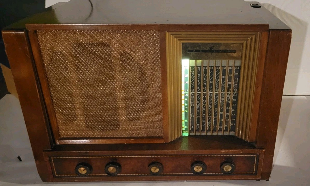 ナショナル BGM装置 WB-550 Philco 53-960 Tube Radio - RESTORED/updated | eBay