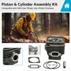 Piston & Cylinder Assembly Kit Suitable for Stihl 034 036 MS360 Chainsaw 48mm