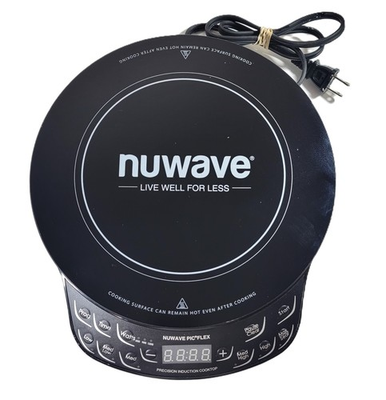 #ad #ad NuWave PIC Flex Precision Induction Cooktop 10quot; Portable Electric 1300W Gd Cd $33.99
