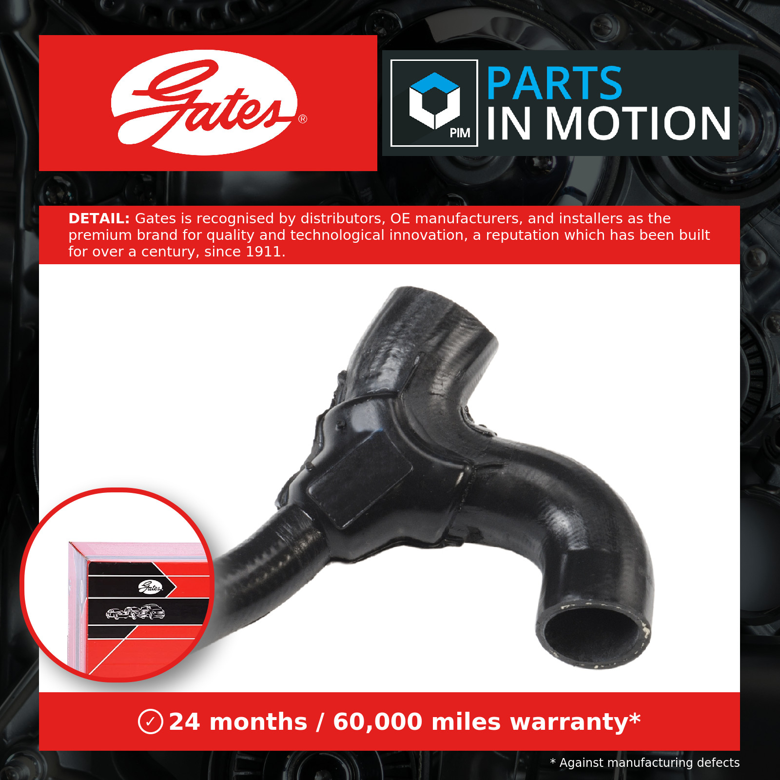 RADIATOR HOSE 05-3031 FOR VAUXHALL ASTRA/Mk/III/IV CHEVROLET OPEL 4cyl 2.0L - Image 4