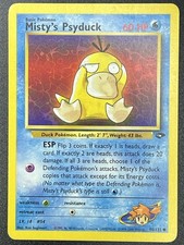 Misty’s Psyduck 90/132 Gym Challenge Pokemon WOTC 2000 Unlimited LP on eBay