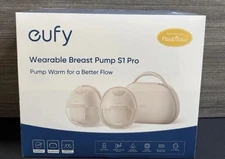 eufy Wearable Breast Pump S1 Pro Hands-Free  open box never used  