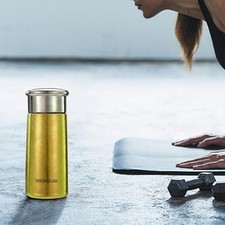 Titanium Alloy Vacuum Double-layer Ultra-light Travel Hot And Cold Universal Spo