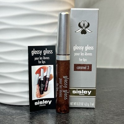 NEW Sisley Glossy Gloss Lip Gloss 3 CARAMEL Full Size DISCONTINUED