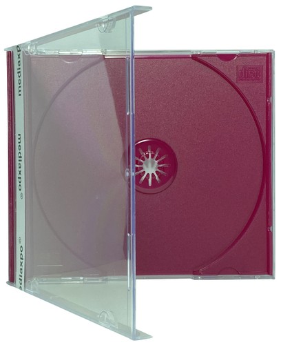 STANDARD Assorted Solid Color CD Jewel Case Lot - Afbeelding 6 van 7