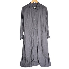 Poetry Womens Gray Linen Viscose Blend Longli...