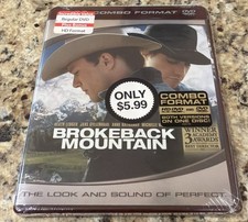 BROKEBACK MOUNTAIN COMBO FORMAT HD DVD AND DVD NEW SEALED