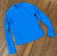 Lands End Kids Rash Guard Swim Shirt Size M 10-12