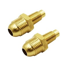 Gas Orifice Jets Connector Brass Hose Fitting 3/8" Flare x 1/8" MNPT Propane