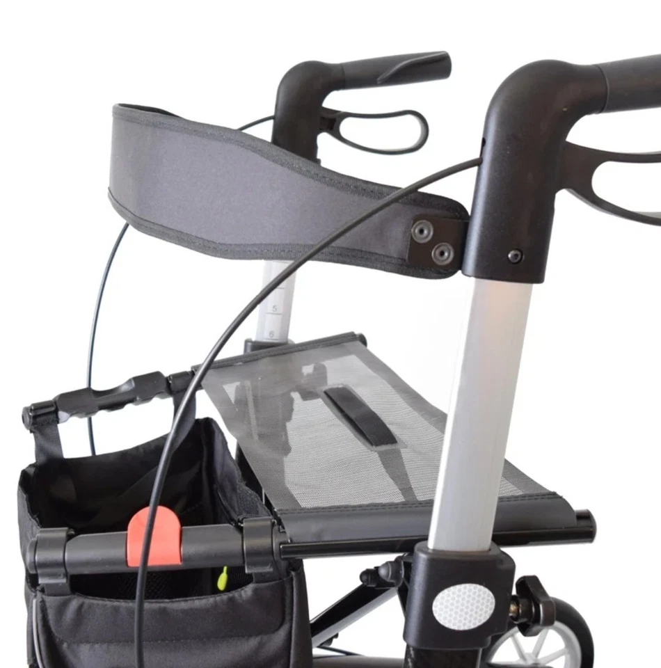 Athlon SL Carbon Outdoor-Rollator, Softbereifung, Faltbar, Schwarz, - Bild 3 von 3