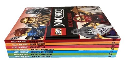 Lot of 7 LEGO NINJAGO Hardcover Children s Books DK